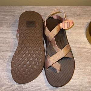 Rose Gold Chaco Slides